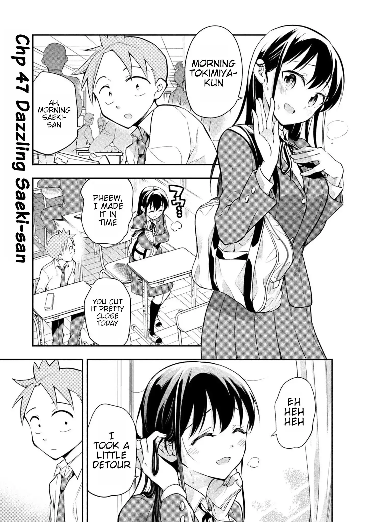 Saeki-san wa Nemutteru Chapter 47 1